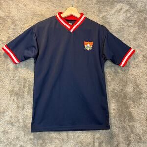 Cooperstown Dreams Park Little Majors Blue Baseball Jersey Shirt #15 V Neck S